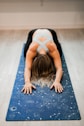 woman doing yoga