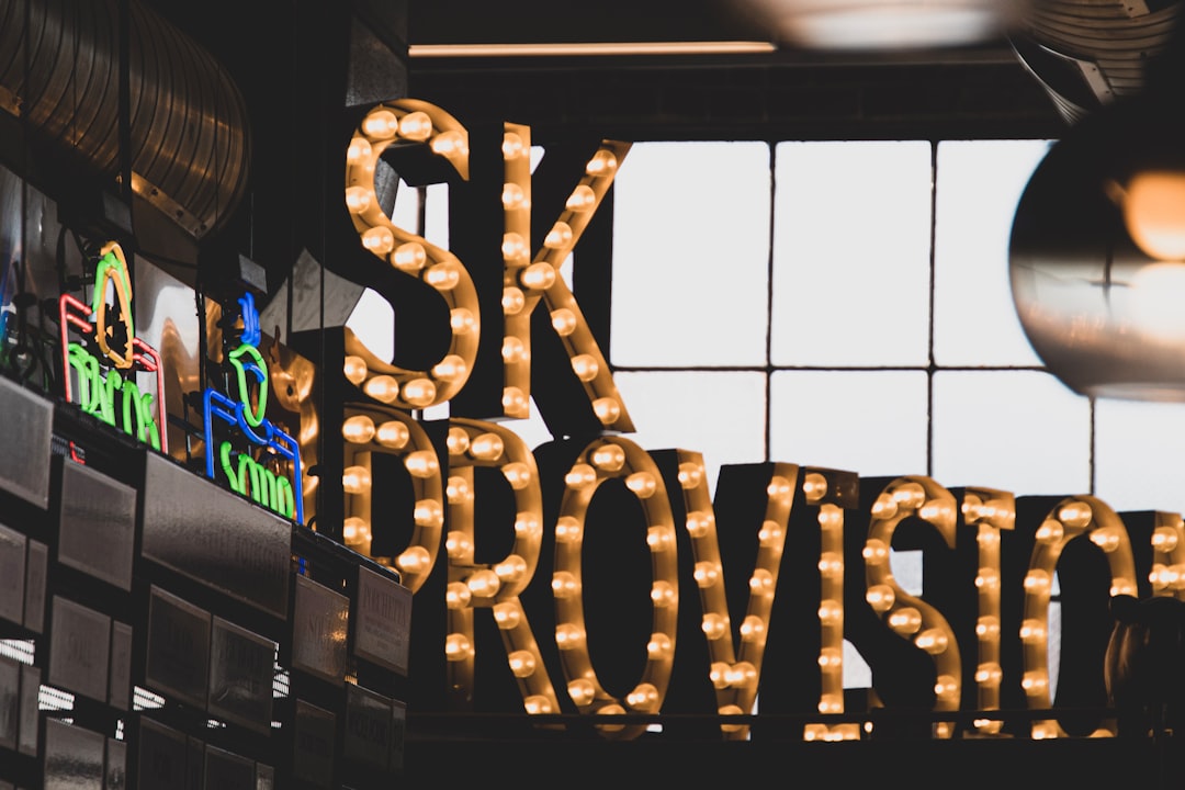 SK Provision LED signage