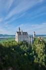 white and black concrete castle at daytime
