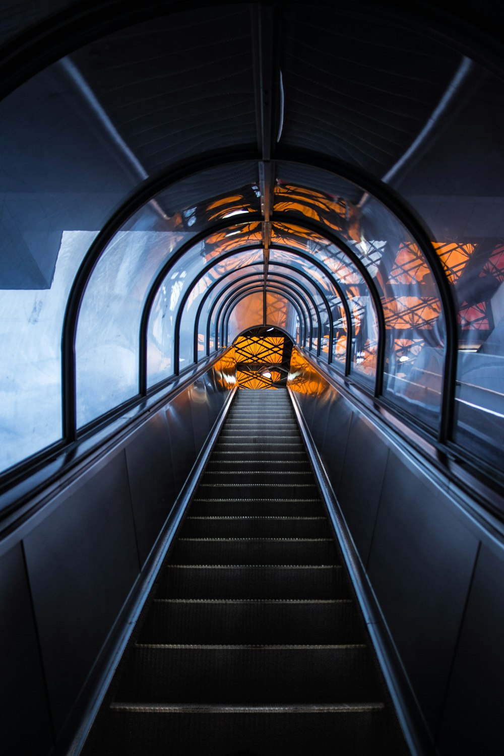 concrete tunnel stairs