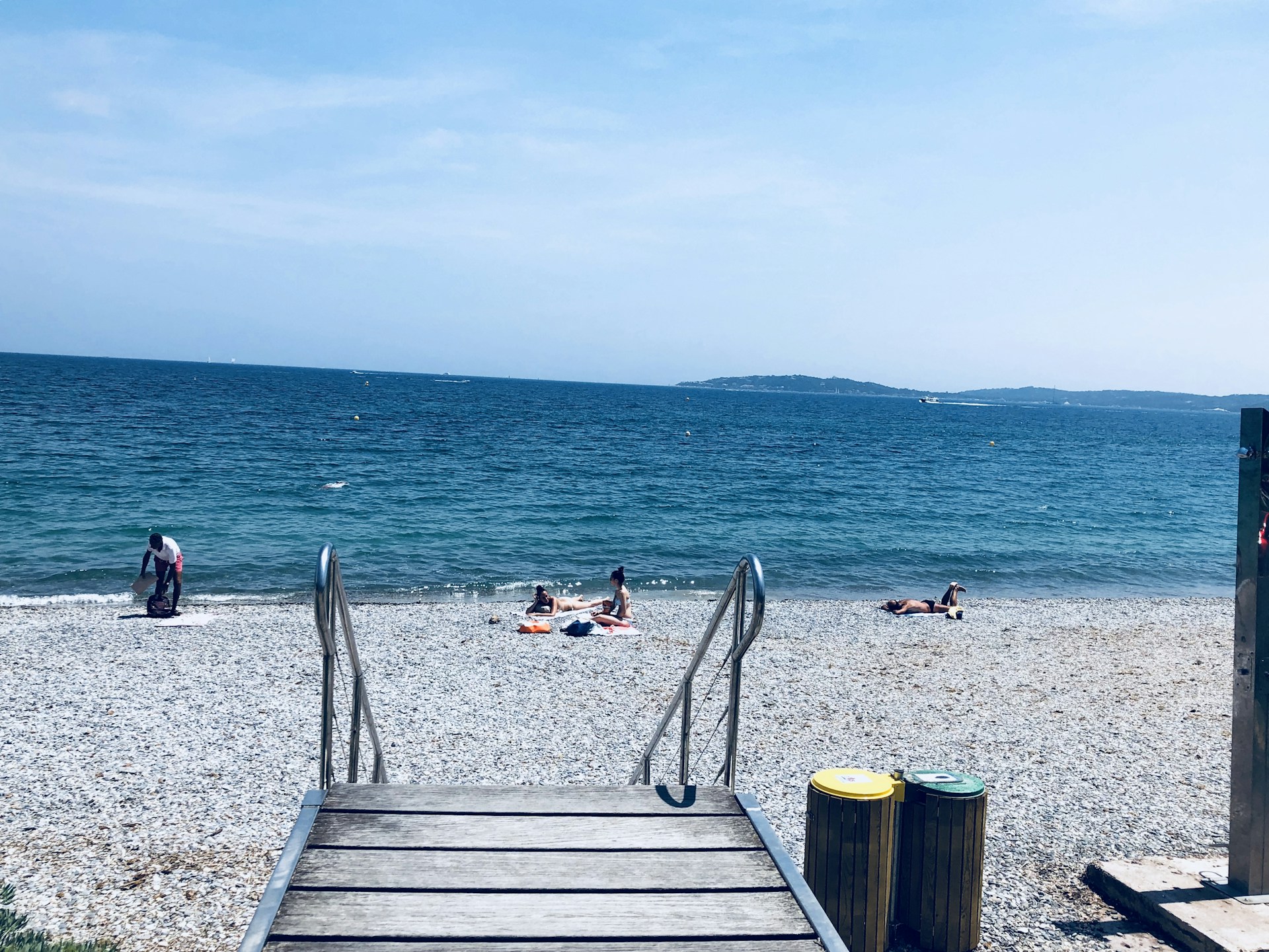 seashore under blue sky