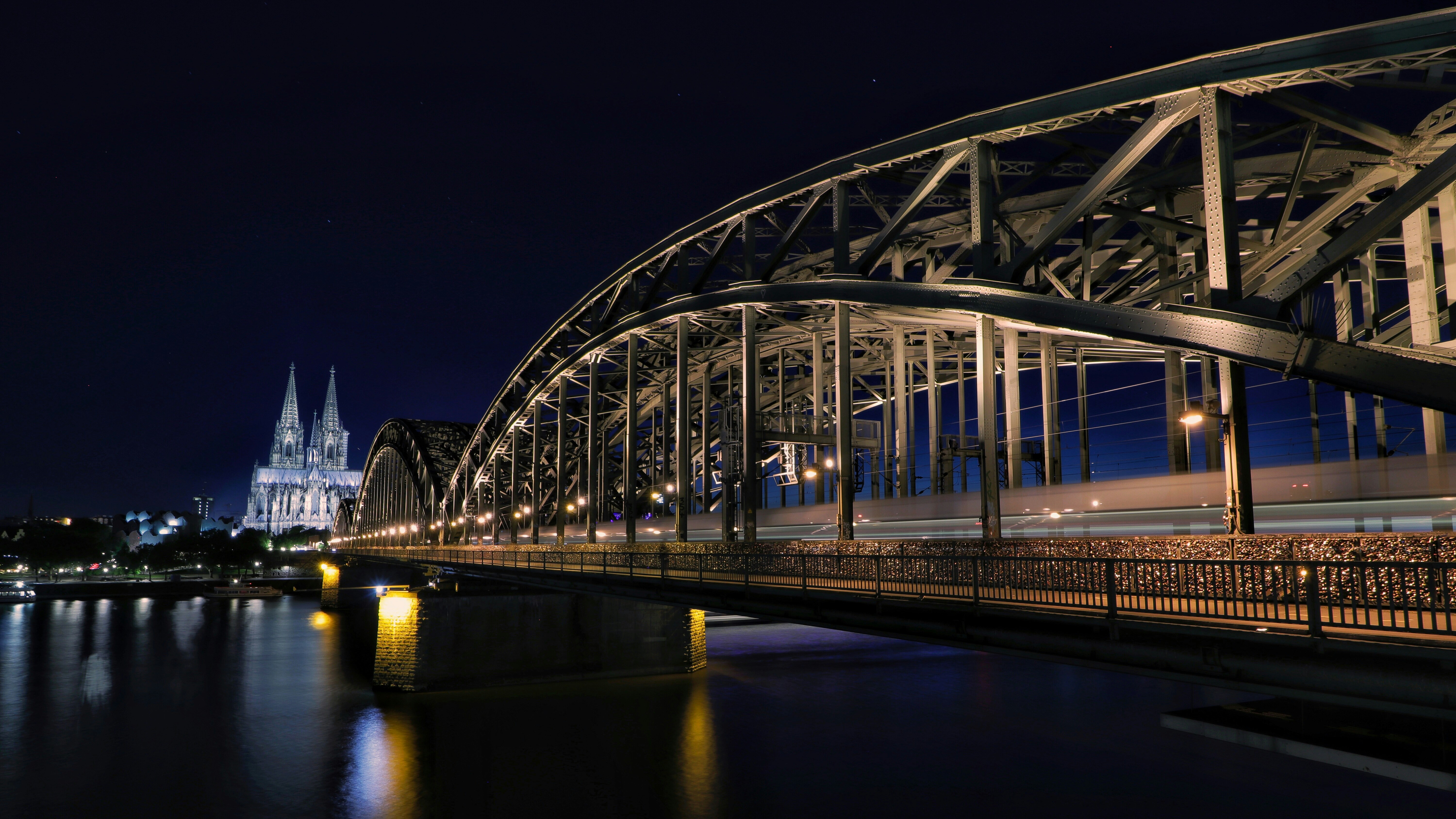 bridge at night