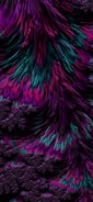 a purple and green abstract background with lots of lines