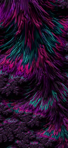 a purple and green abstract background with lots of lines