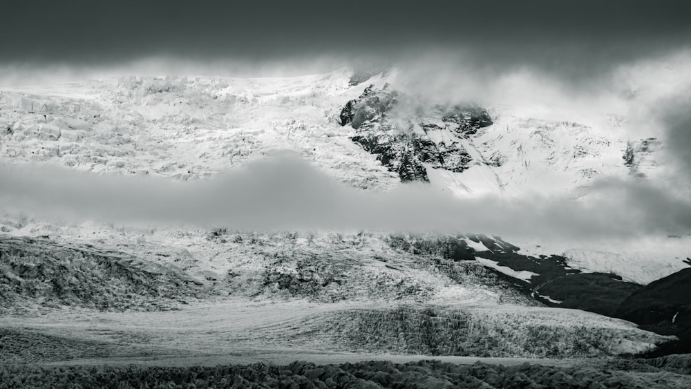 snow-covered mountain