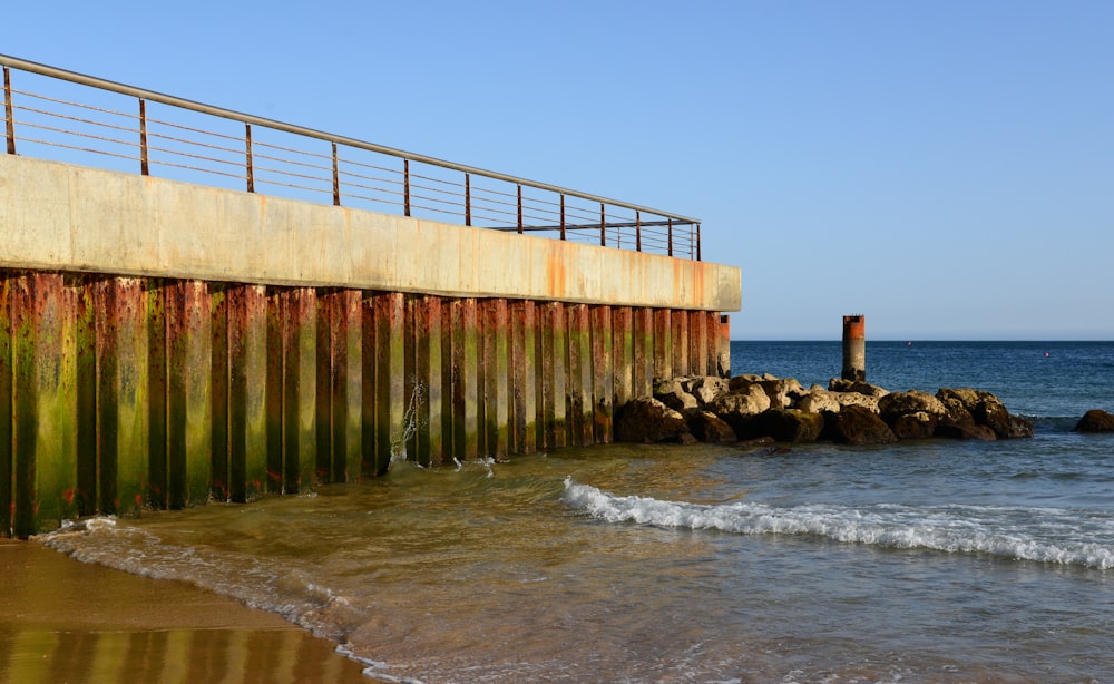 dock at beach