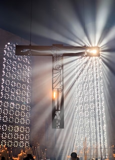 cross inside church