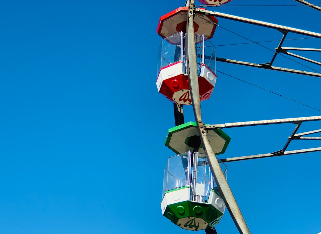 white Ferris wheel