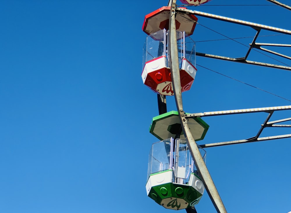 white Ferris wheel