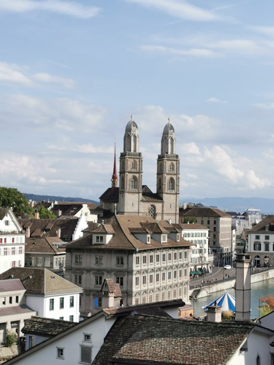 gray cathedral in Lindenhof Switzerland