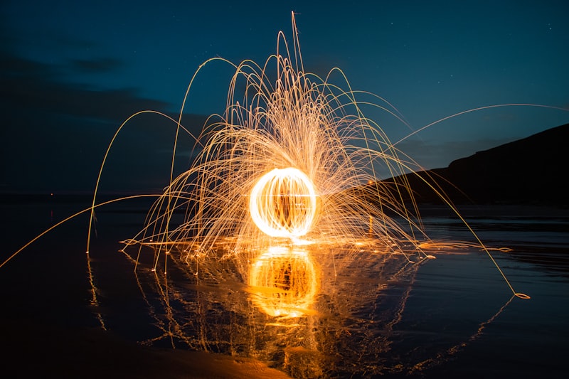 steel wool photography