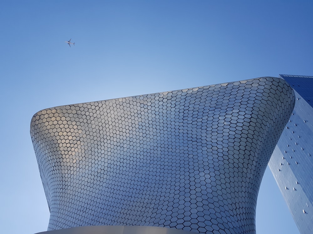 architectural photography of glass building