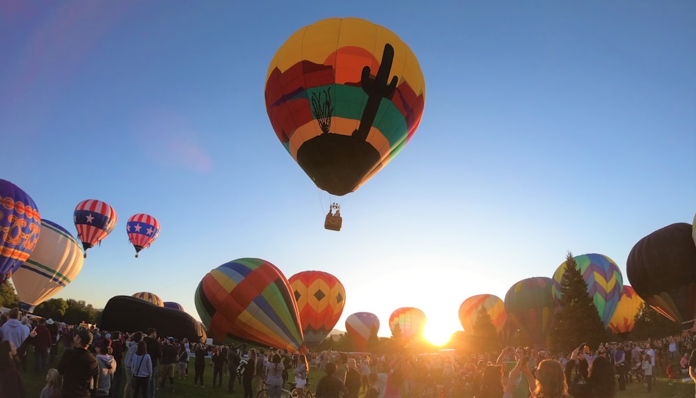 hot air balloon