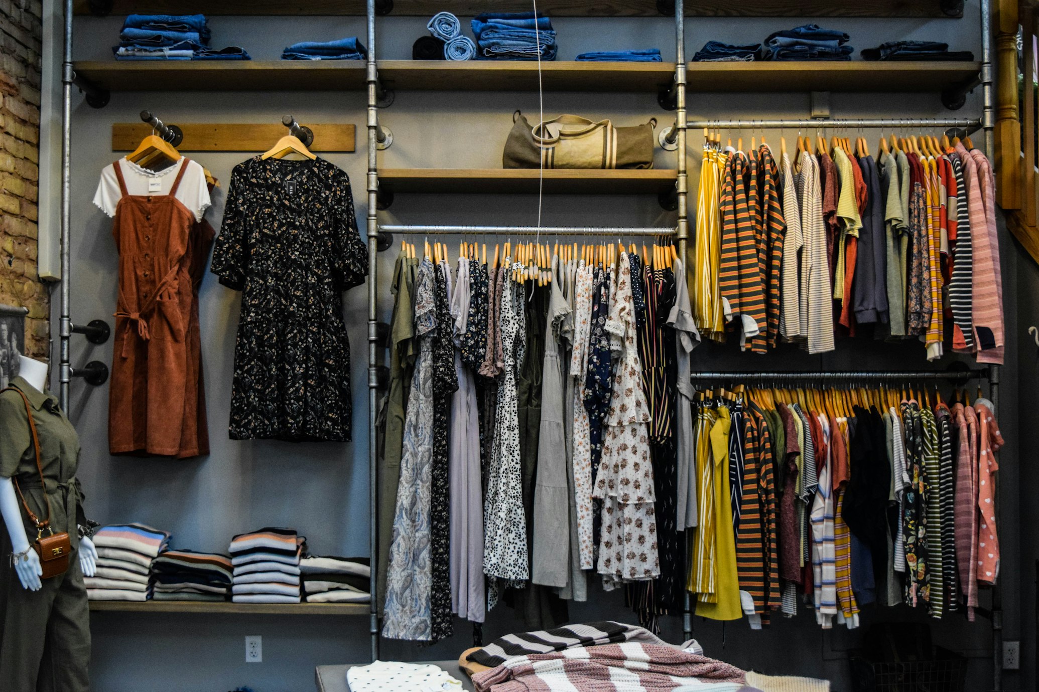 A closet full of dresses limits options for the slow fashion movement