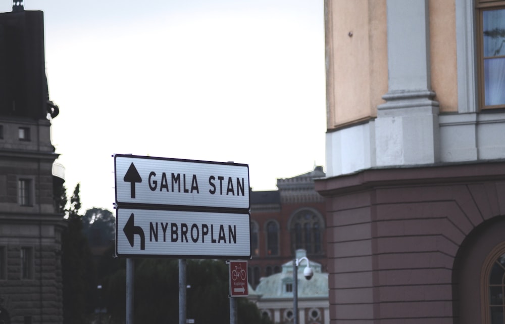 Gamla Stan signage