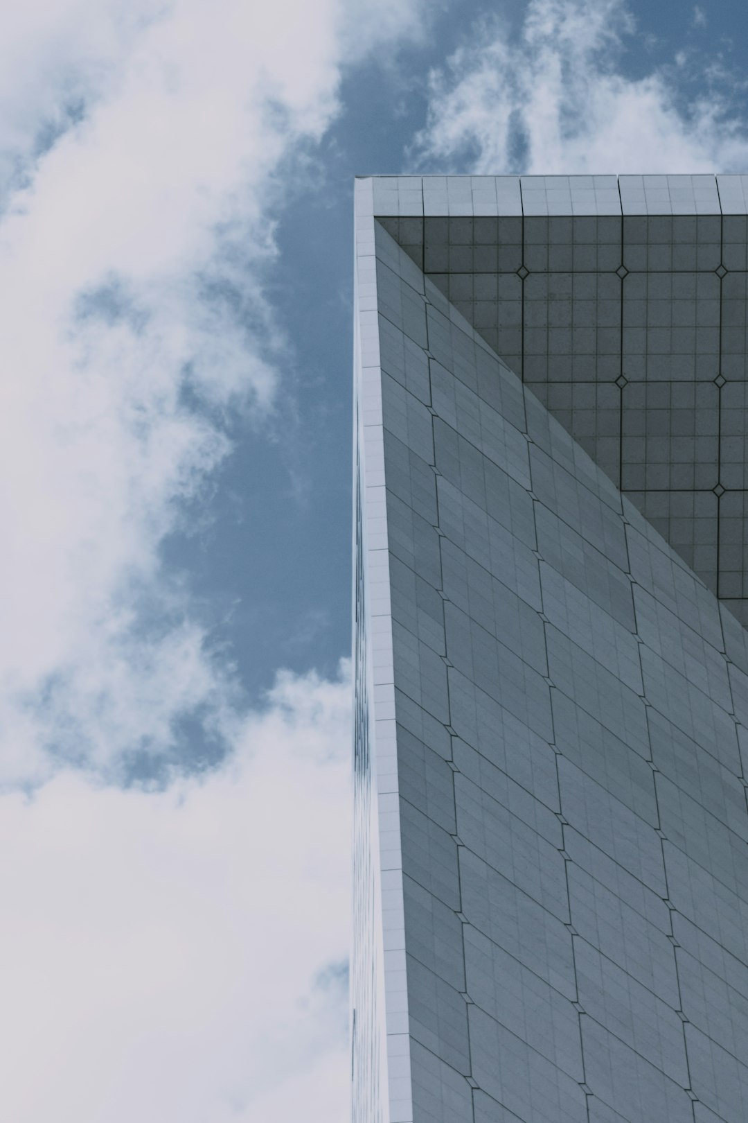 gray and black cement building