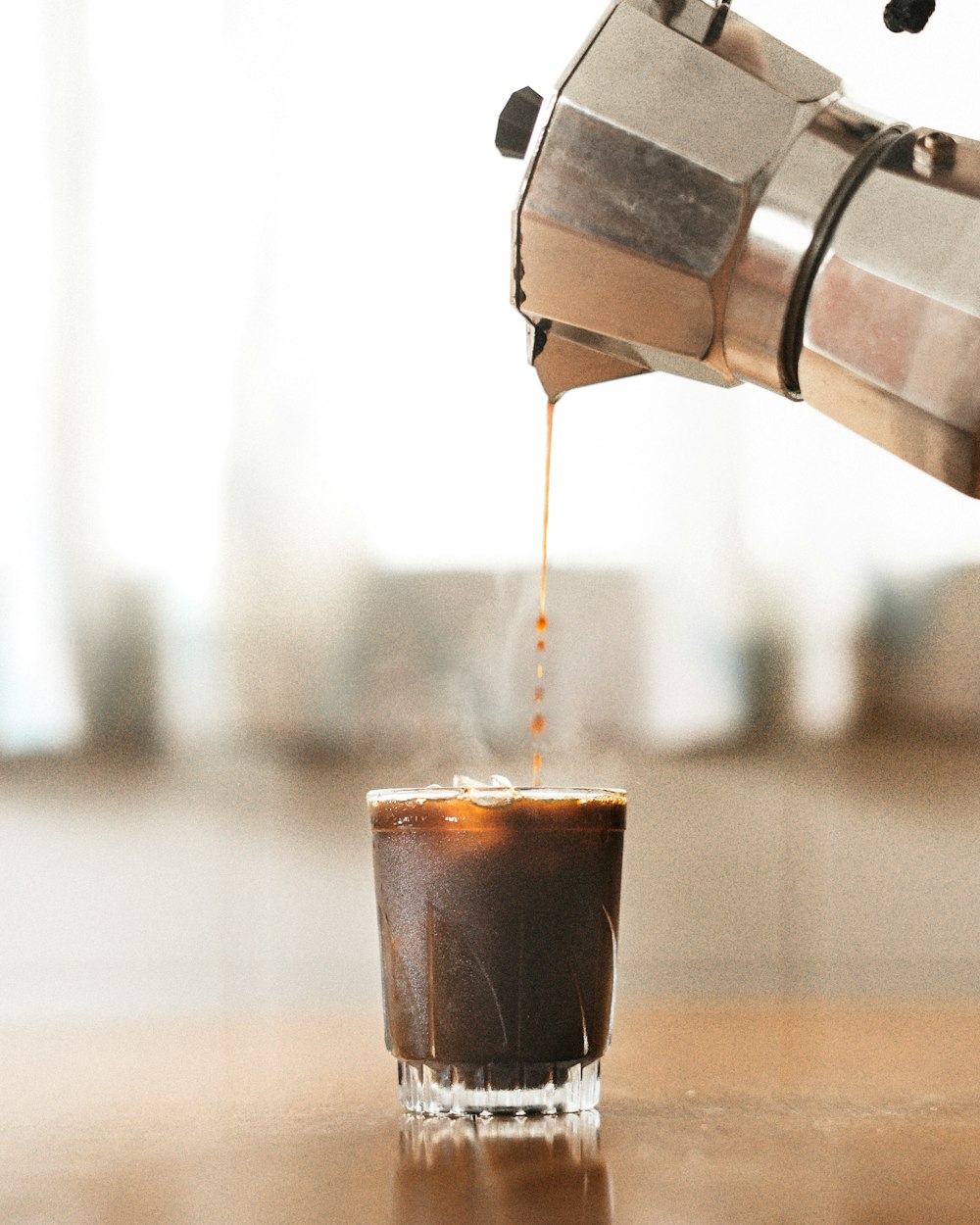 gray and black metal coffee pot