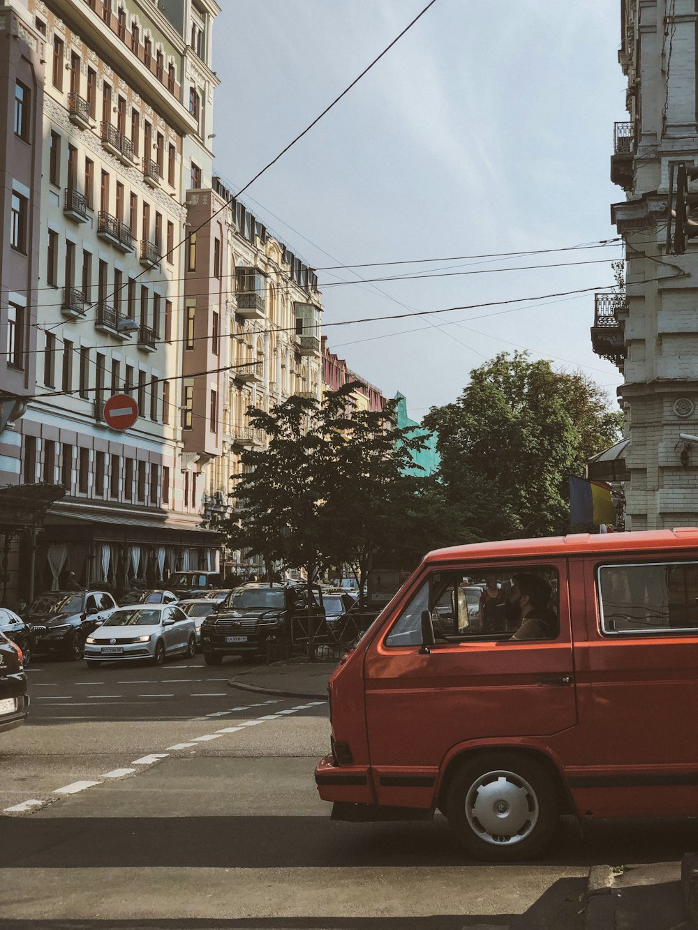 cars on road