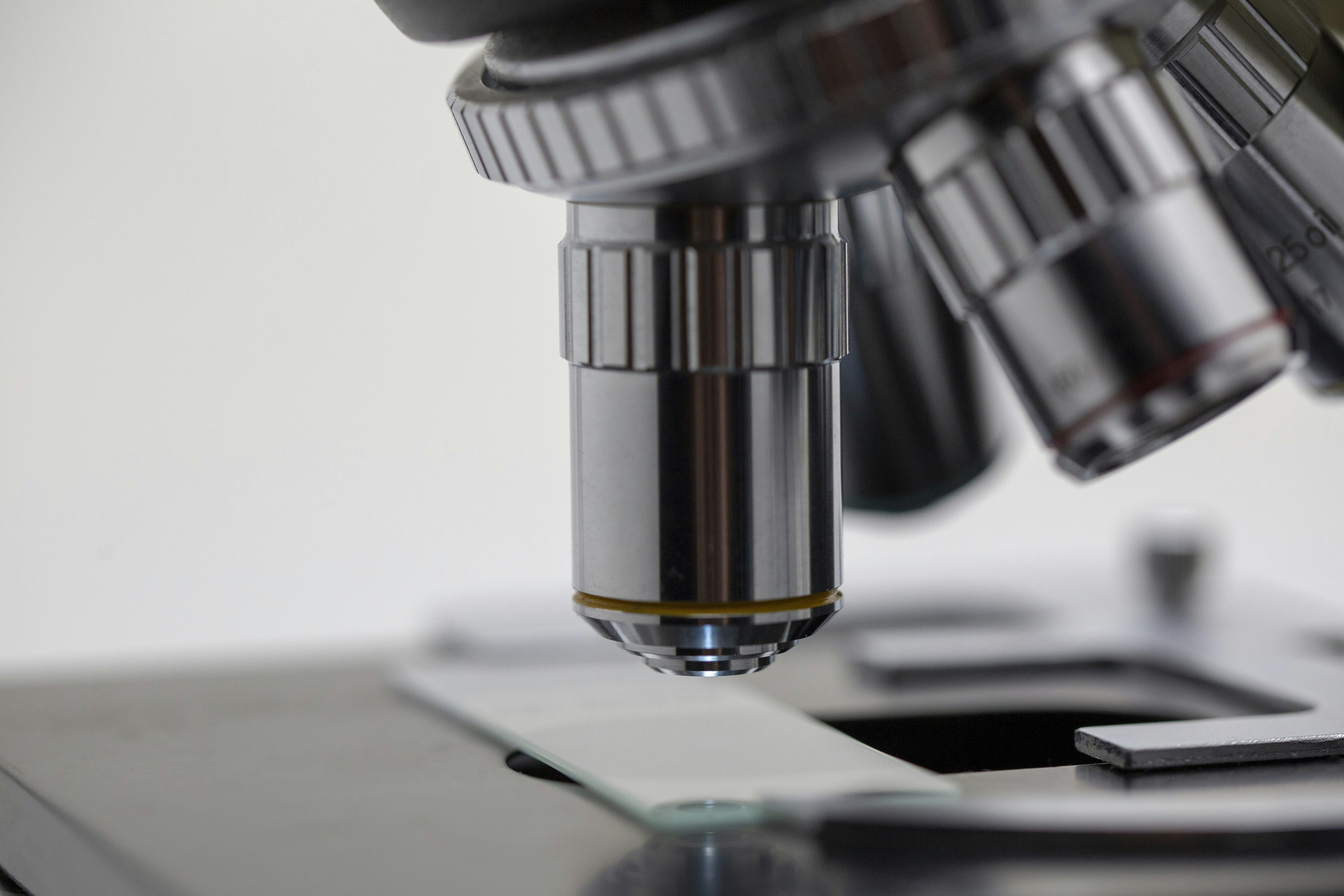 &quot;Closeup of microscope&quot;