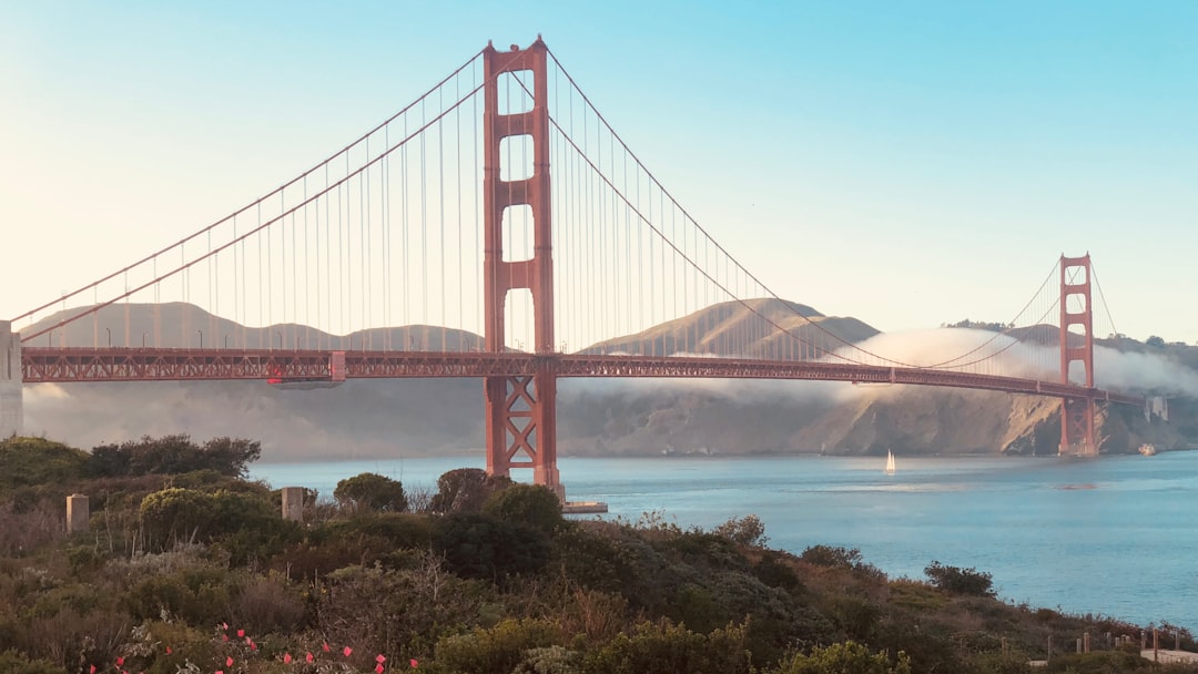 Suspension bridge photo spot Battery E Trail Baker Beach