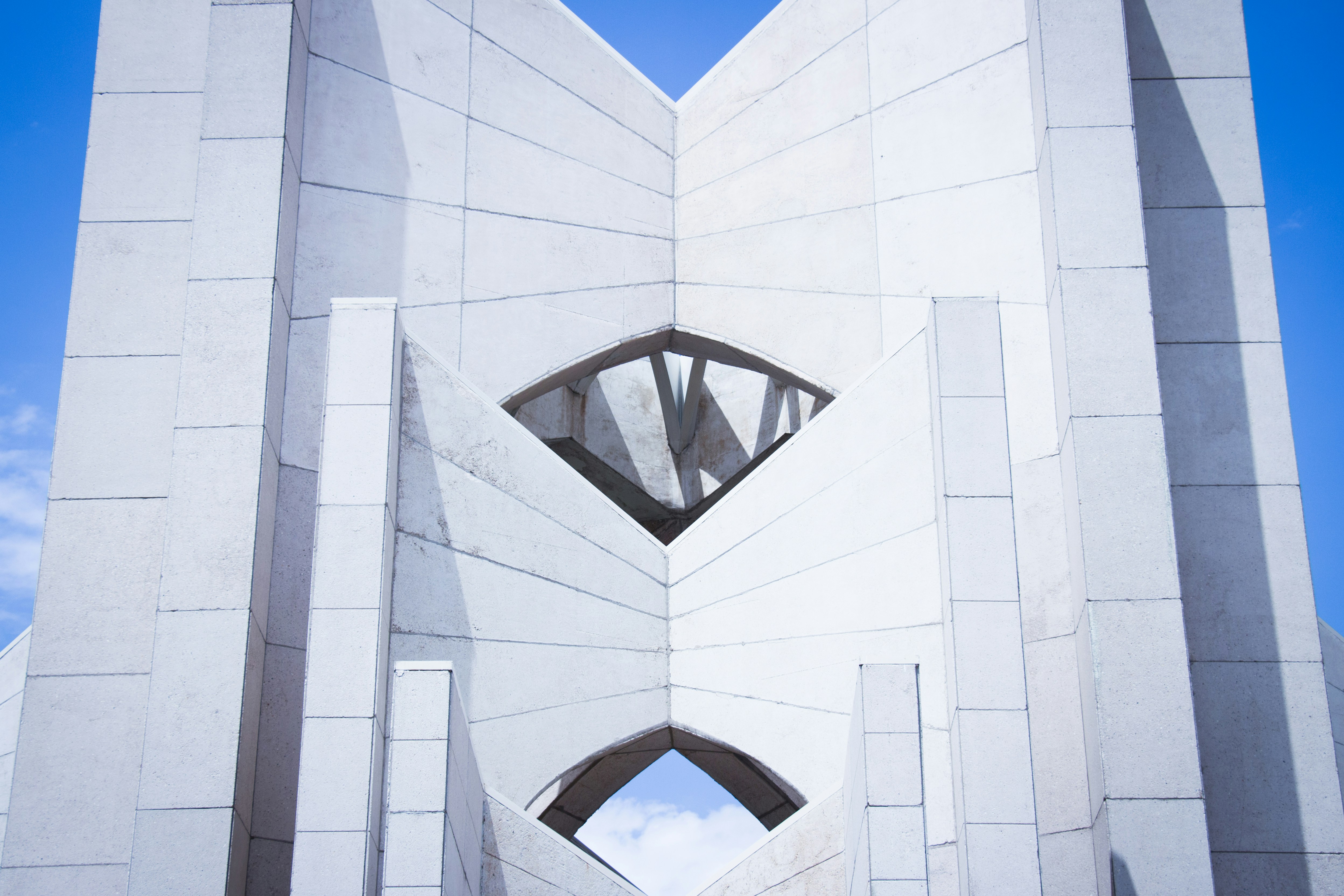 white concrete building