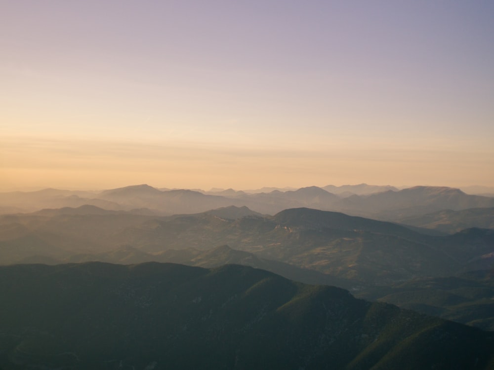 mountains during daytime