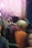 a blurry photo of a crowd of people