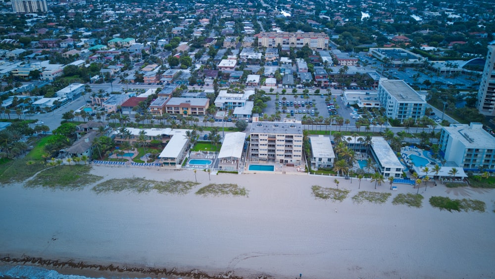 aerial photography of buildings and houses during daytime