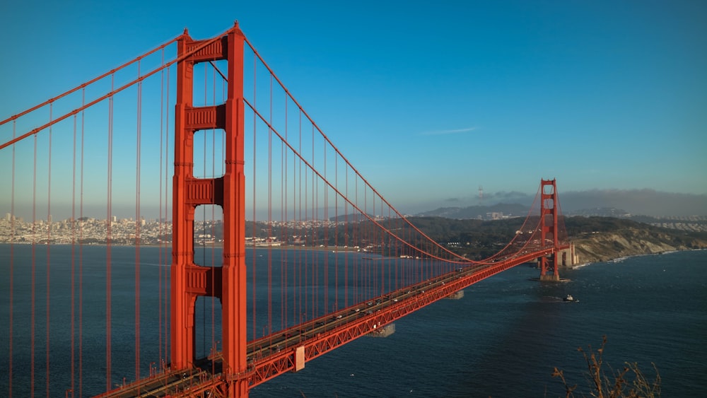 red concrete bridge