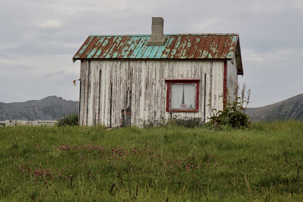 grey and brown house