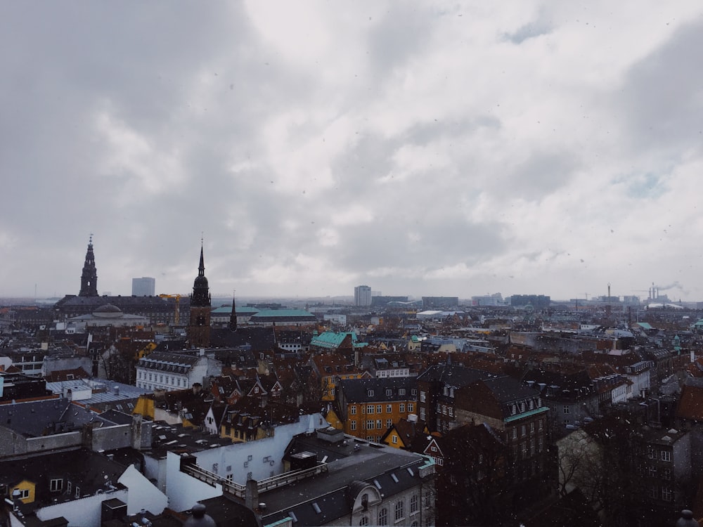 aerial photography of an urban city during daytime