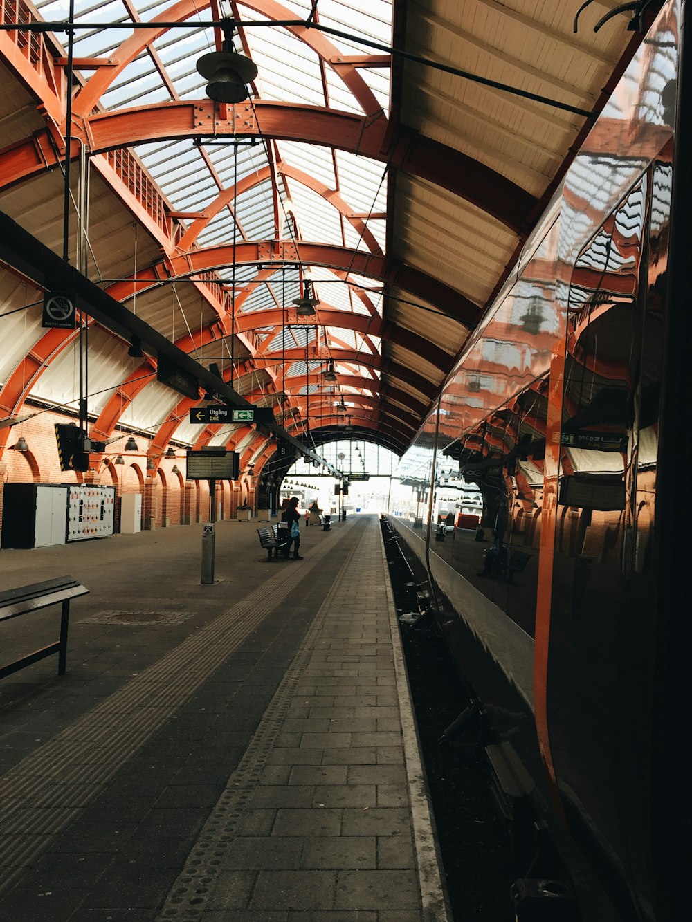 people in train station during daytime