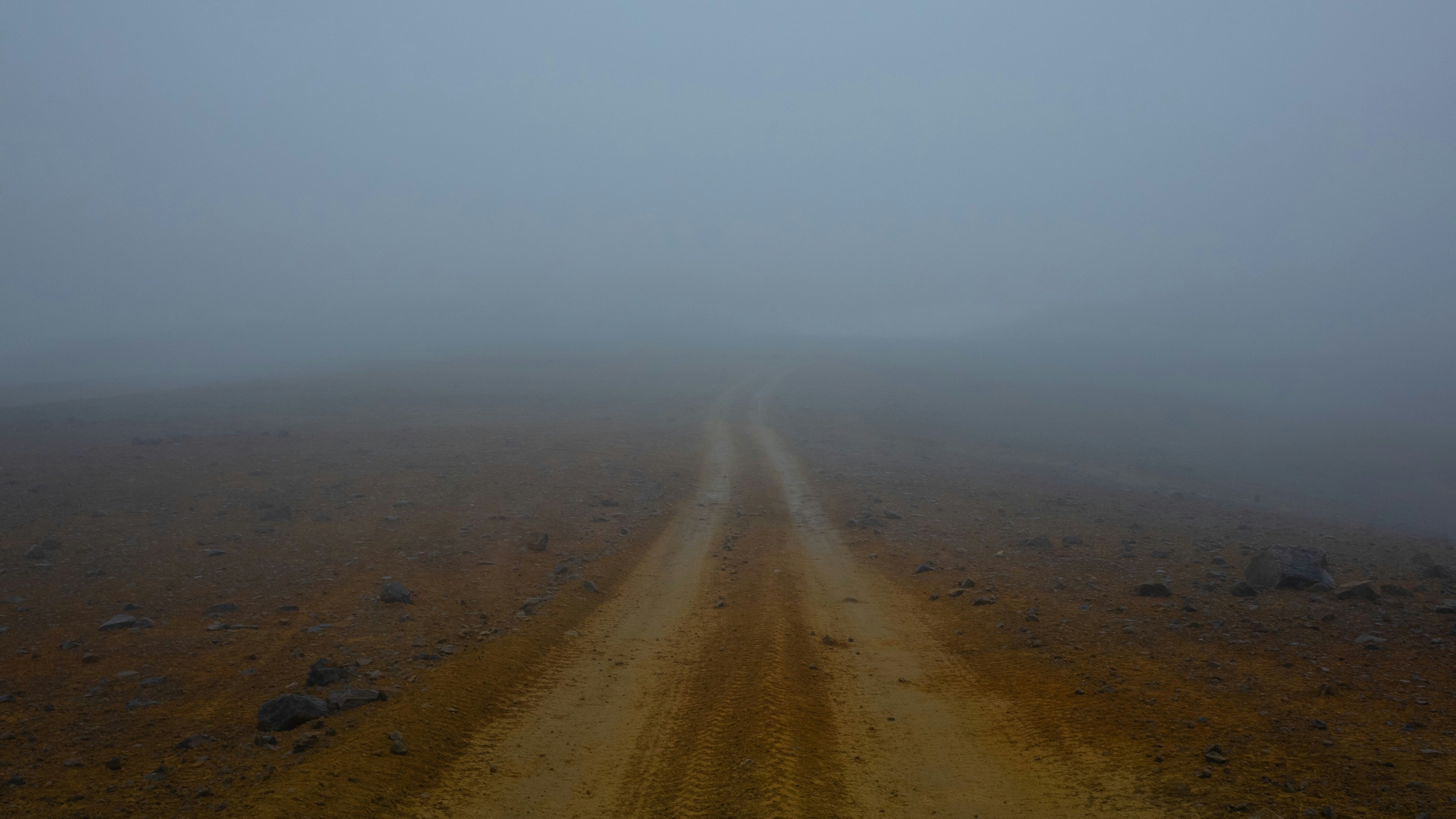 brown road way