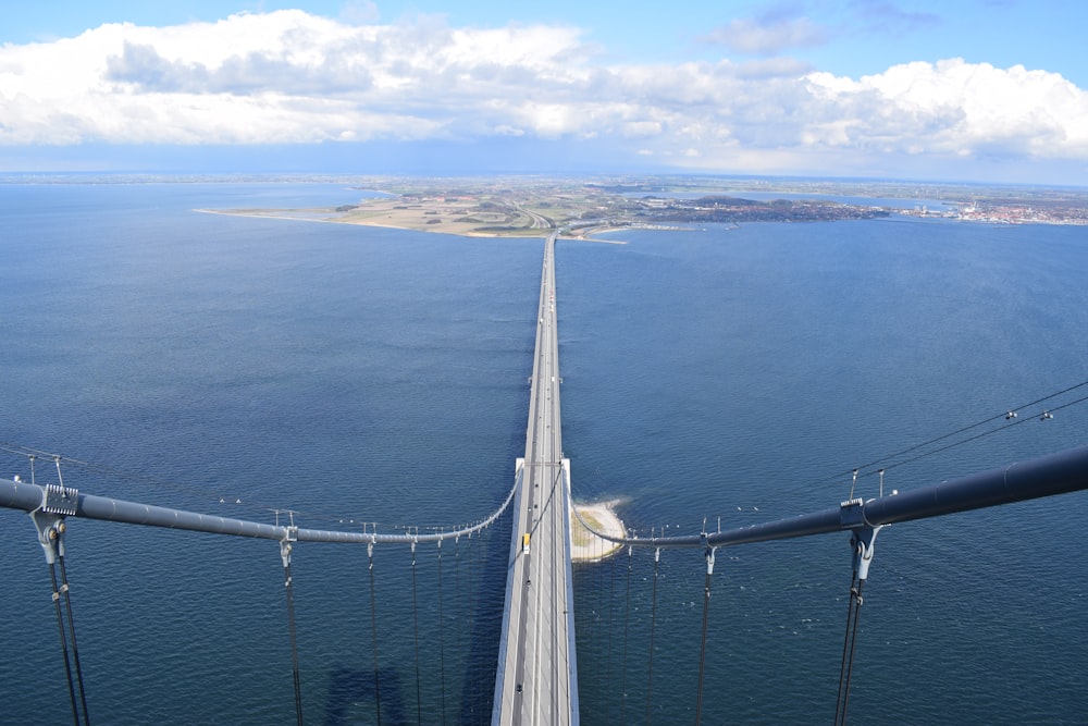 bridge towards island