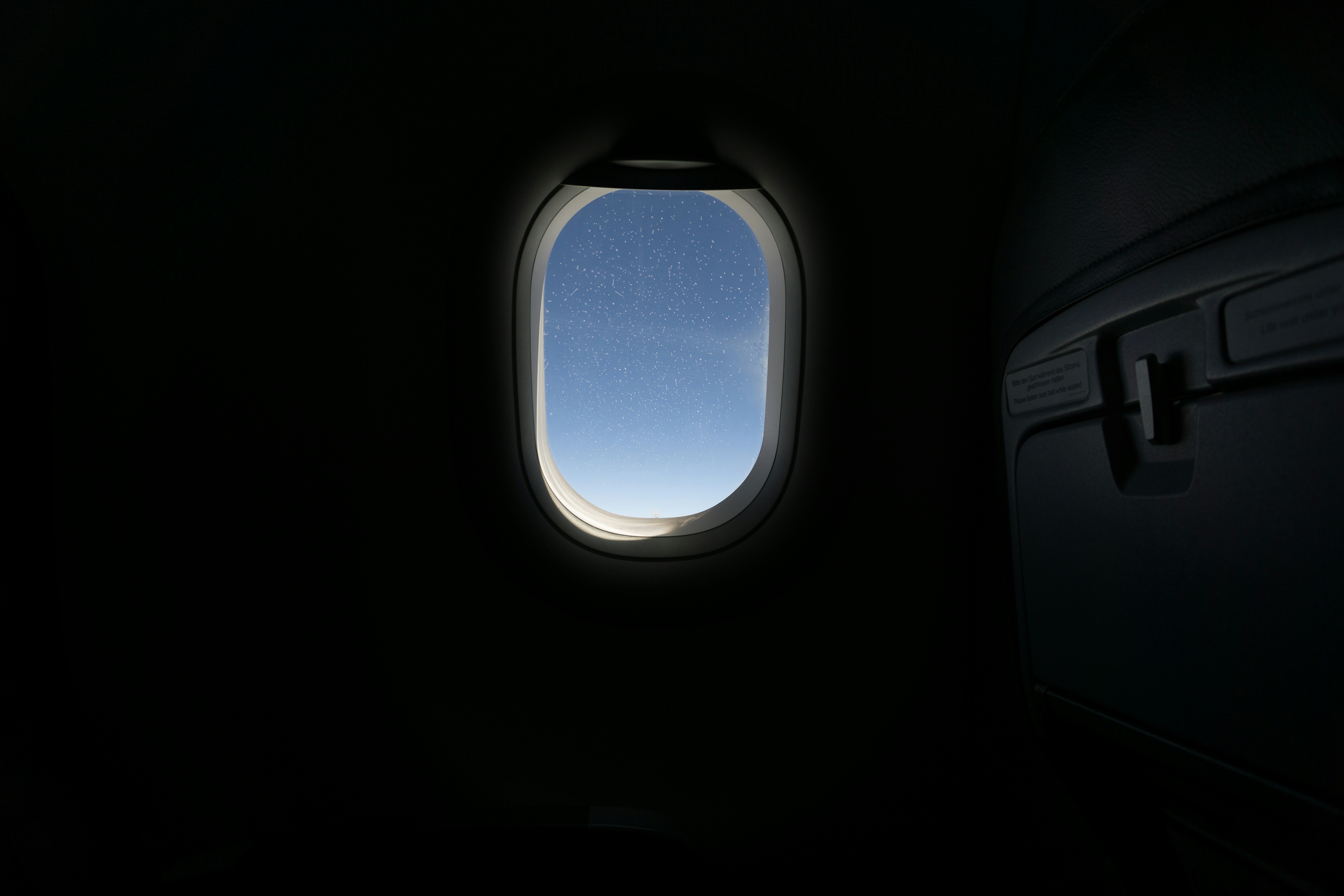 hublot d’avion de ligne