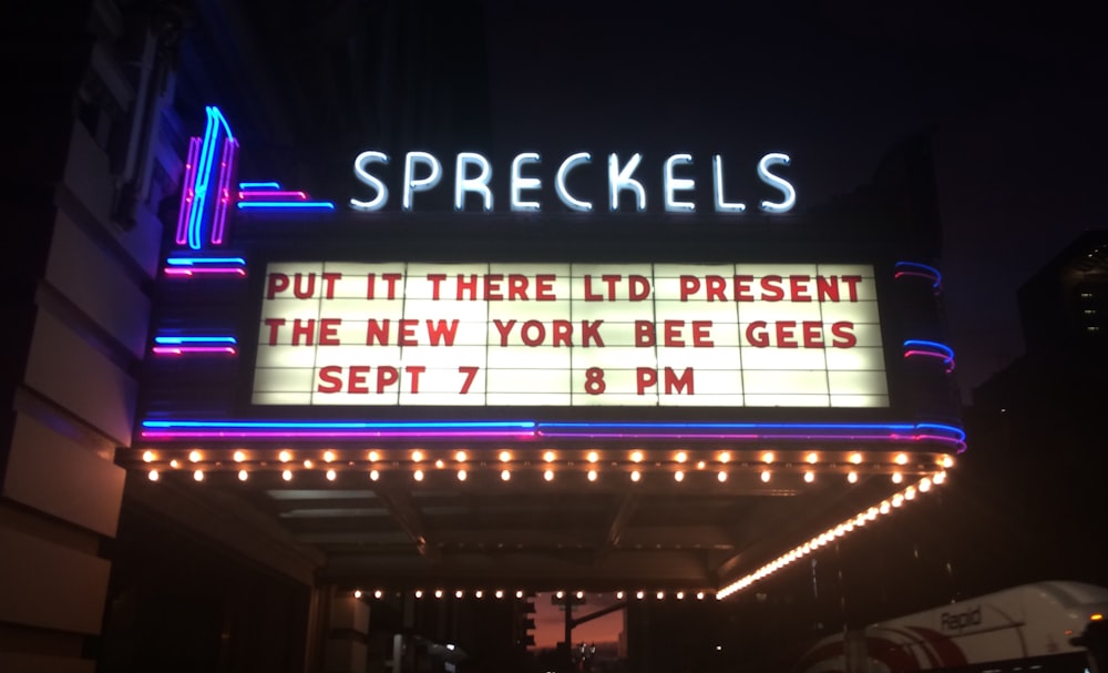 Spreckels theater