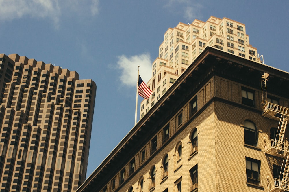 low-angle brown concrete structure