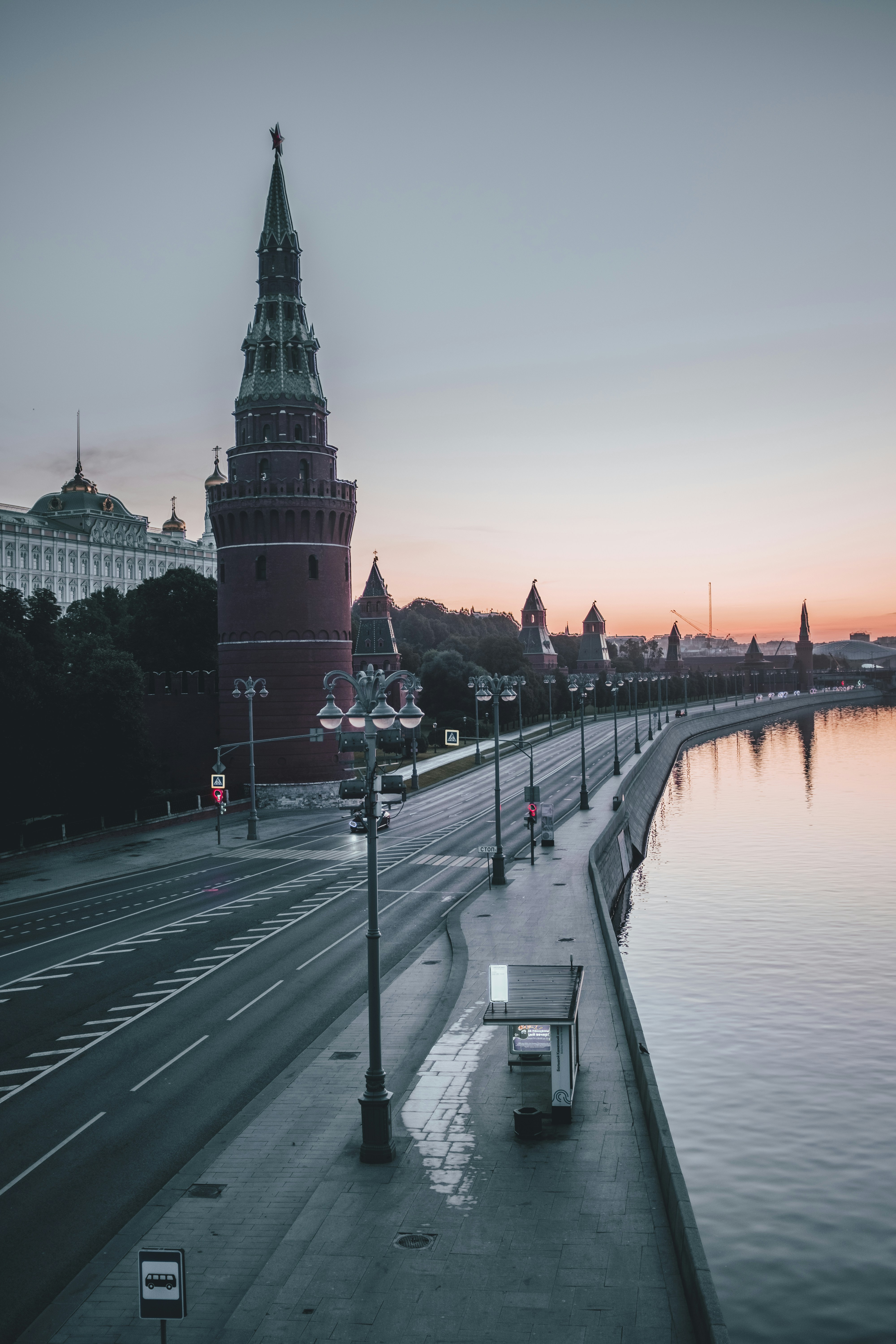 Luftaufnahme der Autobahn