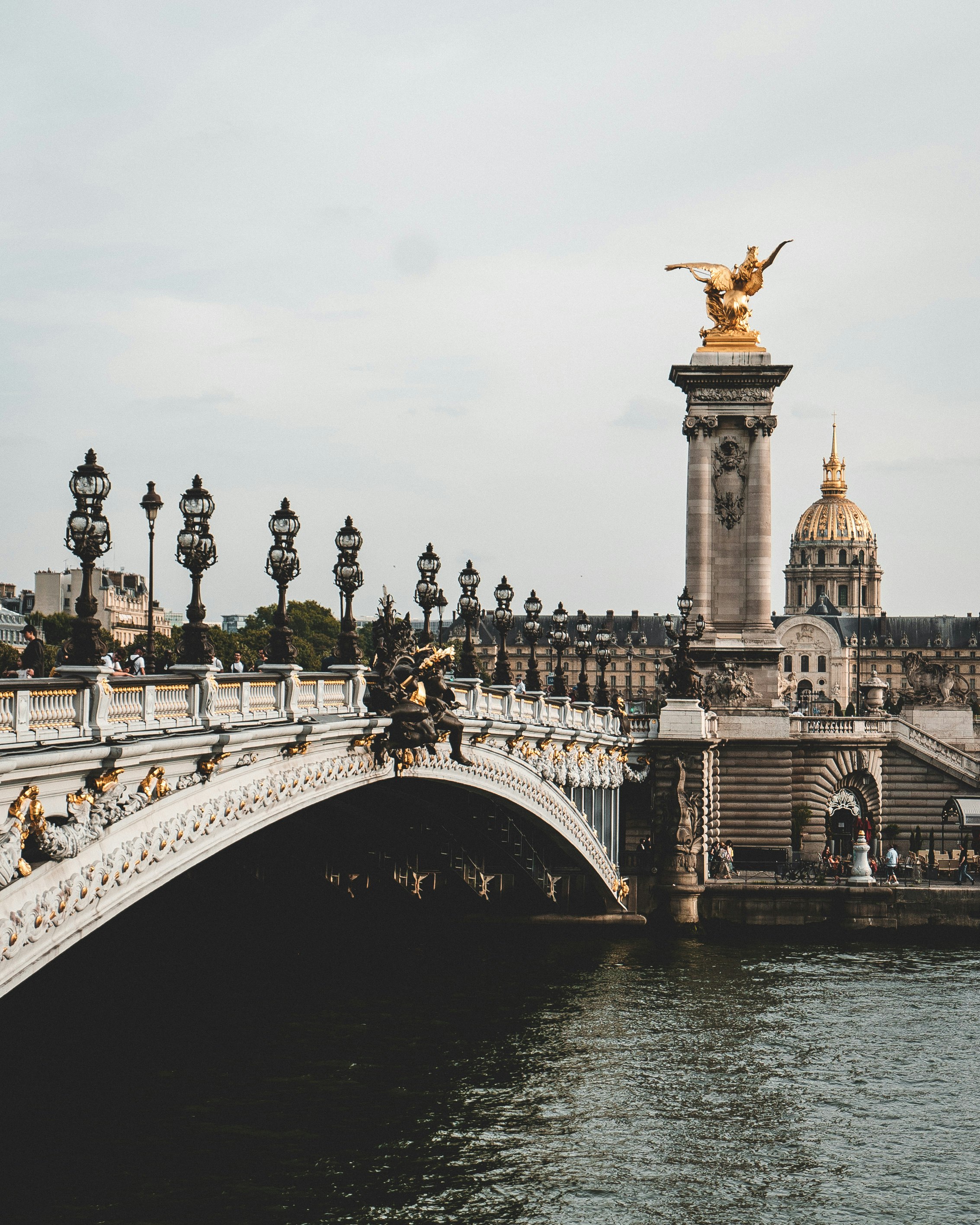 Pont du Carrousel, one of the most beautiful bridges in Paris :) 
Paris Picdump #2