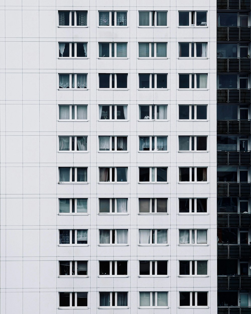 white building facade