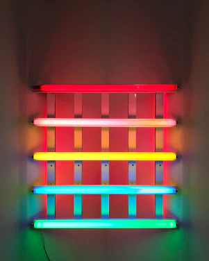 assorted-color fluorescent lights