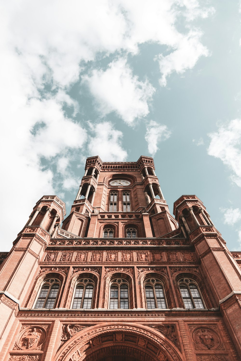 brown concrete building at daytime