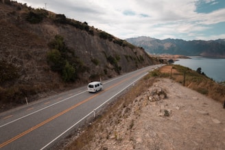 vehicle running on road