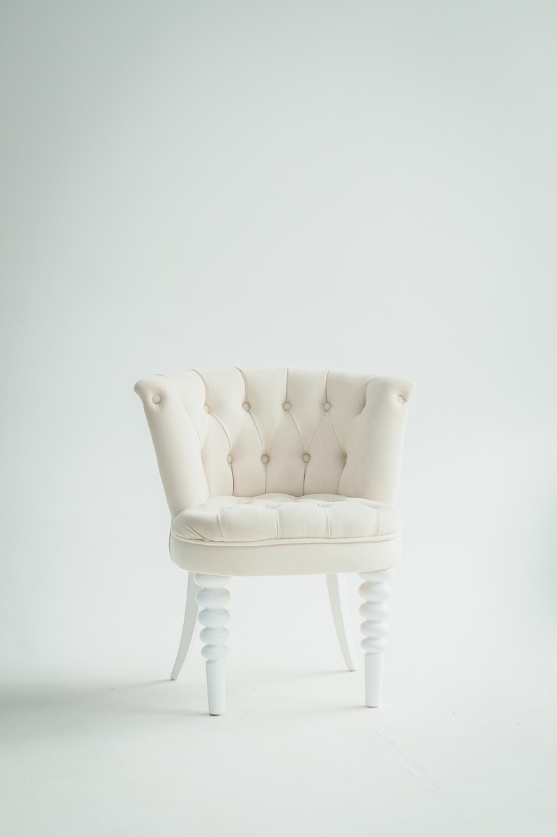 Velvet Accent Armchair