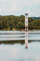 white concrete tower