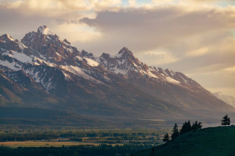 snow-covered mountain