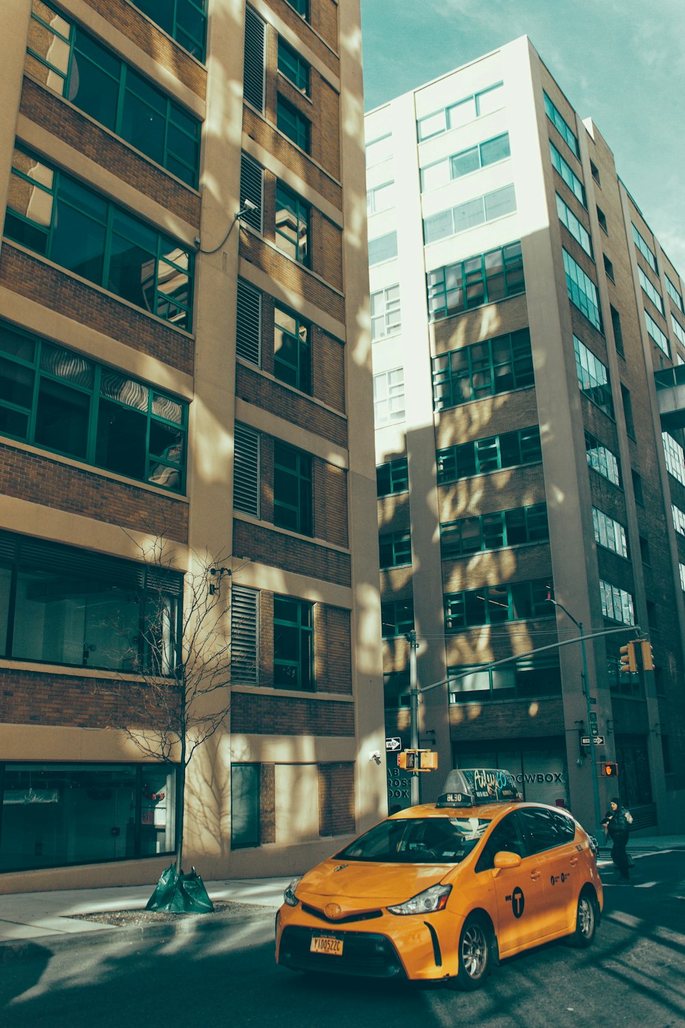 yellow 5-door hatchback