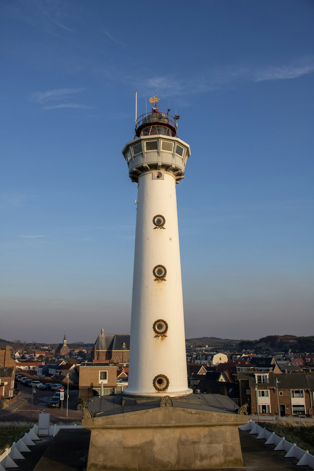 white lighthouse