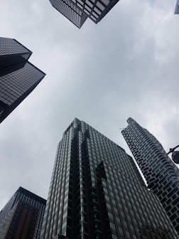 black concrete building