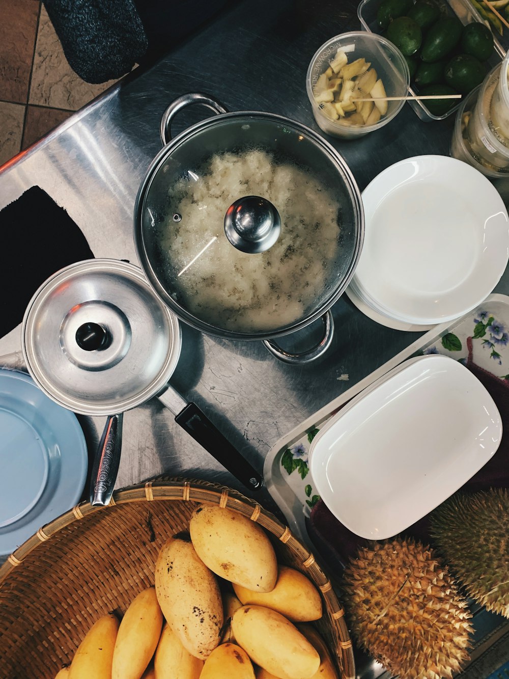 foods on table